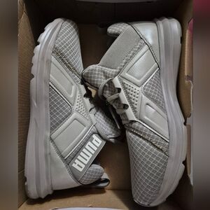 Puma Gray Athletic Sneakers